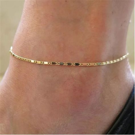 Step into a world of sophistication and allure with the EleganceTide Barefoot Sandal Anklet. Designed for the modern woman who appreciates the fine balance between elegance and sensuality, this ankle bracelet transforms any walk into a graceful dance. Buy Now from our website ! "🎁 Enjoy free shipping on purchases over $100! #PerfectAnklet #Jewelry"#Luxuryanklets #anklets #waistedbyfridaysgh #classic #luxuryanklets #boldandbeautiful #happyweekend #springtime #springvibes #waistbeadqueen Leg Chain, Women Anklets, Classy Jewelry, Foot Jewelry, Ankle Bracelet, Casual Sporty, Anklet Jewelry, Ankle Bracelets, Shape Pattern