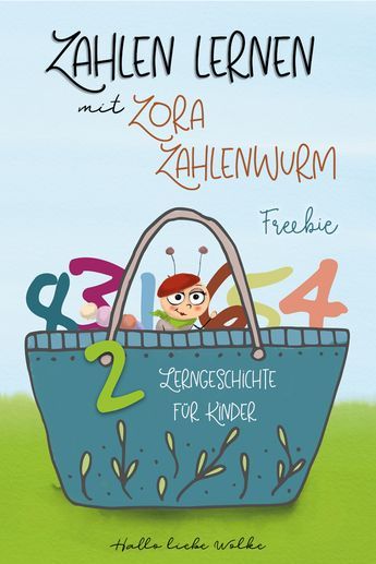 Wie lernt man das Zählen der Zahlen von 1 bis 10? Zora Zahlenwurm verrät es in ihrer Lerngeschichte für Kinder in Kindergarten, Kita, Krippe und Vorschule. Ein Freebie als Arbeitsblatt und Idee für den Morgenkreis vom Mamablog "Hallo liebe Wolke" Kindergarten Organization, Coloring Pictures For Kids, Learning Stories, Shapes Preschool, Learn To Count, Learning Numbers, Scandal Abc, Kindergarten Math, Peg Board