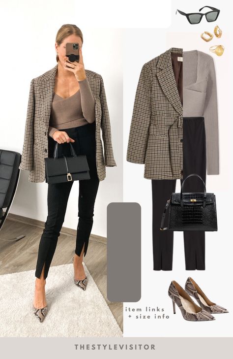 Old Money Business Casual, Casual Outfits Oversized, Old Money Business, Casual Outfits For Women, Jacket Outfit Women, Suit Jackets For Women, Work Chic, Business Casual Outfits For Women, Casual Chic Outfit