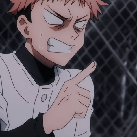 𝙵𝚘𝚛 𝟹 𝙿𝚎𝚘𝚙𝚕𝚎 Anime Jujutsu Kaisen, Random Image, An Anime, Jujutsu Kaisen, Anime Character, Jujutsu, Red, Hair, Anime