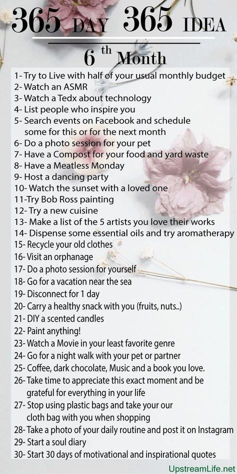 365 Day Challenge, Happiness Challenge, Productive Things To Do, Vie Motivation, Get My Life Together, Journal Writing Prompts, 30 Day Challenge, Self Care Activities, Life Organization