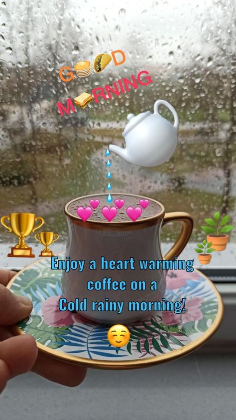 Beautiful Rainy Day Pictures, Rainy Morning Coffee, Good Evening Rainy Images, Rain Good Morning Images, Rainy Day Good Morning Images, Rainy Good Morning Images, Rainy Goodnight Images, Good Morning With Rainy Picture, Rainy Morning Quotes