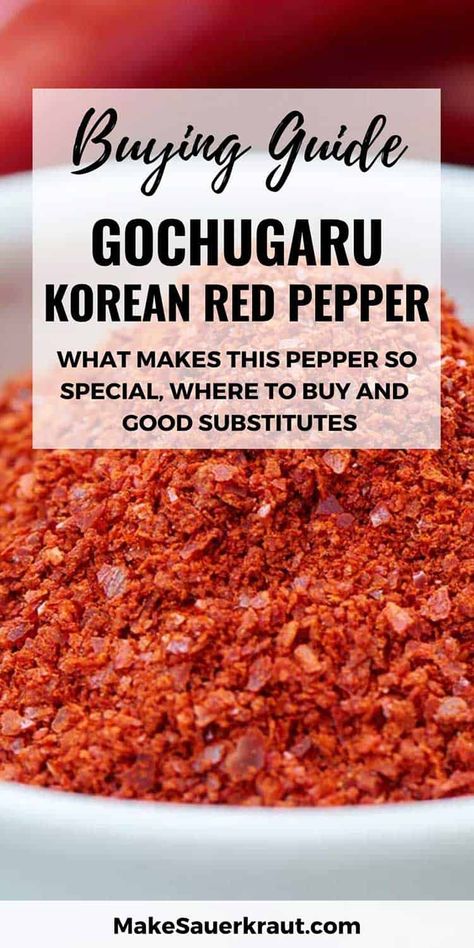 Get ready for incredible flavors in not only in your homemade kimchi, but in any dish calling for red pepper flakes or chili powder. When I delved deep into learning how to make traditional kimchi, I unearthed the secret ingredient that gives kimchi its signature heat, color, and flavor: Korean red chili powder, or gochugaru. Discover what makes Korean red chili powder so special, how to buy it, use it, and suggested substitutions. #gochugaru #kimchi Traditional Kimchi, Korean Chili Powder, Inflammatory Diseases, Fermented Vegetables Recipes, Homemade Kimchi, Korean Chili Flakes, Radish Kimchi, Fermented Kimchi, Dried Chili Peppers