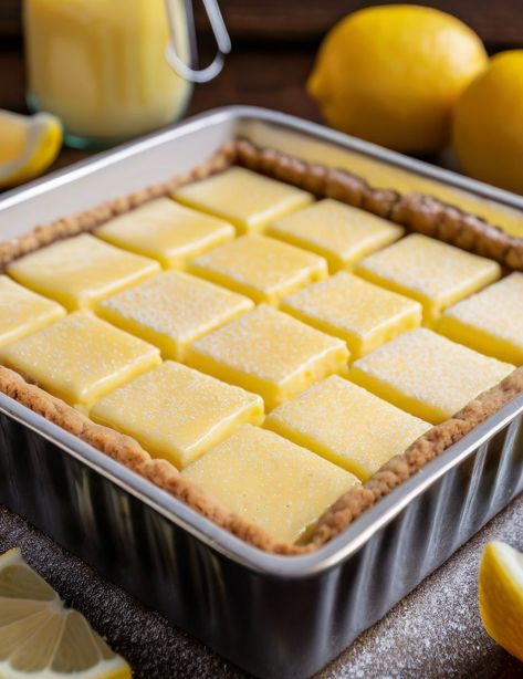 Lemon Cheesecake Squares, Creamy Lemon Squares Recipe, Cooktop Cove Recipes Dessert, Recipes With Fresh Lemons, Lemonies Recipe, Quick Lemon Desserts, Lemon Desserts With Fresh Lemons, Desserts With Sweetened Condensed Milk, Juice Advertisement