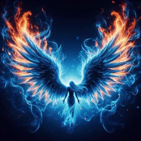 Celestial menace Wing's consuming fire art . . . #angelart #wings #fire #fireangel #fireburn #fireworld #celestialbeings #celestiallife #angelartai #angelartwork #fireangels #angelicglory #gainwithdixohbrown #power #aiart #aigenerations #copilot #bing #angelai Flame Wings, Fire Wings, Consuming Fire, Magic Wings, Fire Goddess, Angel Artwork, Board Shop, Fire Art, Wings Of Fire