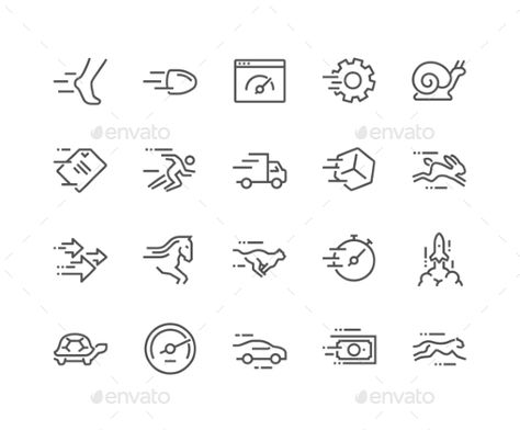 Line Speed Icons Communication Icon, Word Tattoo, Vector Line, Travel Icon, Simple Icon, Service Logo, Sketches Easy, Line Icon, 로고 디자인