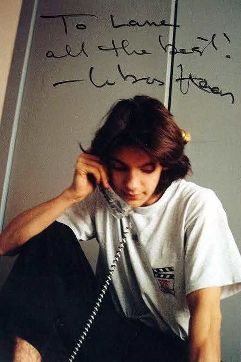 Lukas Haas Lukas Haas, Growing My Hair, Long Haired Men, Mens Hair, Long Hair Styles Men, Man Crush, On Earth, My Hair, Lost