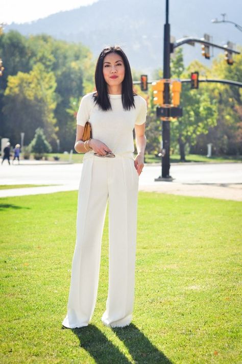 Wide And White Workplace Fashion, 9to5chic Outfits, Outfit Tutorial, Business Style, Diva Fashion, Work Looks, San Francisco Bay, Professional Outfits, San Francisco Bay Area