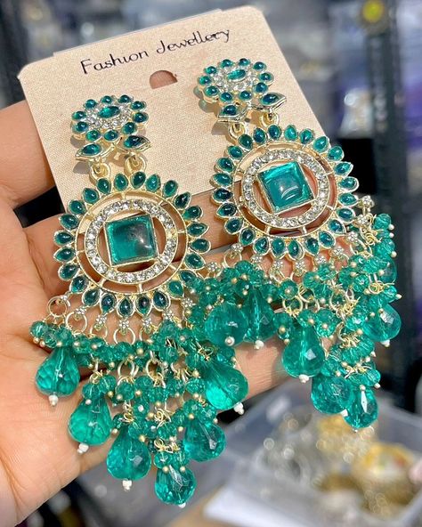 Beautiful Premium Quality Kundan Earrings… 💃💃💃💃💃💃💃💃 *Just Rs. 390 + $ Only* Multicolor Kundan Chandelier Earrings For Celebration, Multicolor Kundan Earrings For Wedding, Multicolor Kundan Earrings For Party, Festive Kundan Chandelier Earrings, Festive Green Kundan Chandelier Earrings, Bridal Bangles, Kundan Earrings, Rainbow Wallpaper, Fancy Jewellery