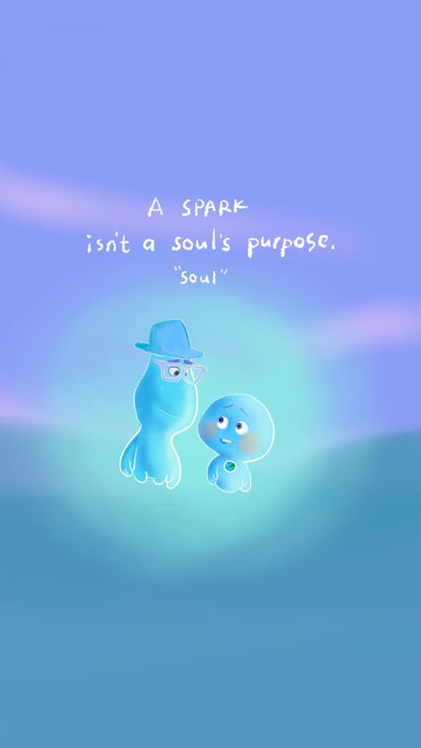 Disney Wallpaper Inside Out, Soul Disney Quotes, Soul Movie Aesthetic, Soul Movie Wallpaper, Soul Movie Quotes, Inside Out Wallpaper Aesthetic, Soul Animation, Soul Disney, Inside Out Wallpaper