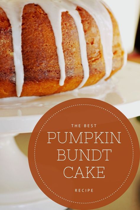 The Best Pumpkin Bundt Cake Recipe Ever 4 Pumpkin Bundt Cake Recipes, Pumpkin Bundt, Cakes To Make, Pumpkin Bundt Cake, Bundt Cake Recipe, Pumpkin Spice Cake, Bundt Cakes Recipes, Best Pumpkin, Healthy Pumpkin