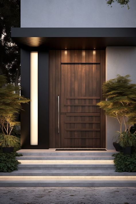 Luxury Home Design Entrance Ideas Entryway, Single Main Door Designs, Cafe Design Inspiration, Luxury Houses Entrance, Luxury Artwork, Entry Door Designs, Exterior Door Designs, Awesome Posters, House Front Door Design