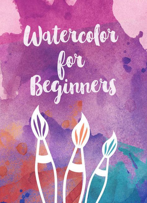 Watercolor For Beginners, Basic Watercolor, Watercolor Supplies, Watercolor Tips, Paint Watercolor, Watercolor Lessons, Watercolor Projects, Watercolor Painting Techniques, Watercolor Palette