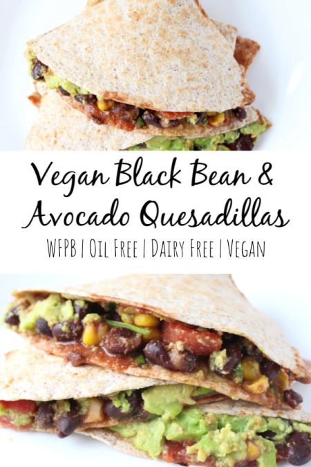 Avocado Quesadilla, Superbowl Party Appetizers, Meat Eater, Black Bean Recipes, Whole Food Plant Based, Vegan Black Bean, Quesadilla Recipes, Super Bowl Party, Party Appetizer