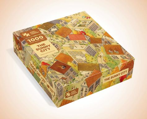 Magic Puzzles by Max Temkin — Kickstarter City Puzzle, Magic Puzzles, Jigsaw Puzzles 1000, Visual Illusion, Unique Puzzles, Wooden Jigsaw Puzzles, Wooden Jigsaw, Puzzle 1000, Puzzle Design