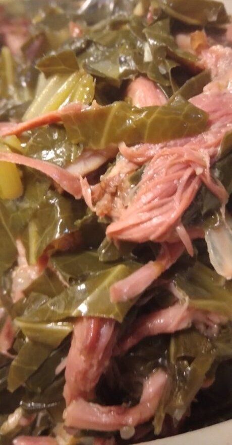 Collard Greens with Smoked Turkey Necks - Easy Home Cooked Recipes! Easy Collard Greens, Salt Replacement, Collard Greens Recipe Soul Food, Collard Greens With Smoked Turkey, Best Collard Greens Recipe, Smoked Turkey Necks, Greens With Smoked Turkey, Easy Collard Greens Recipe, Greens Recipe Soul Food