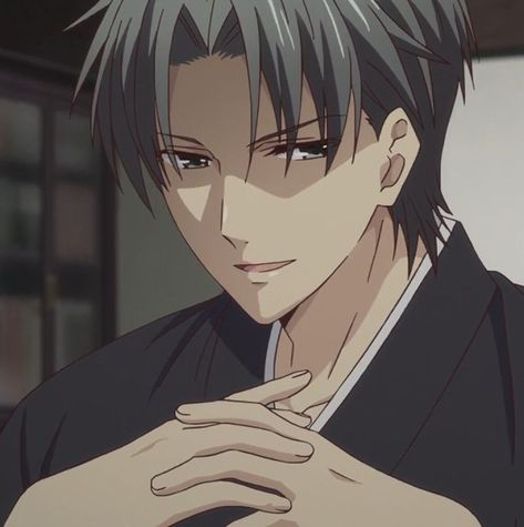 Shigure Sohma Fan Art, Sohma Family, Shigure Sohma, Memories Anime, Fruits Basket Kyo, Shoujo Anime, Basket Anime, Fruits Basket Anime, Hottest Anime Characters