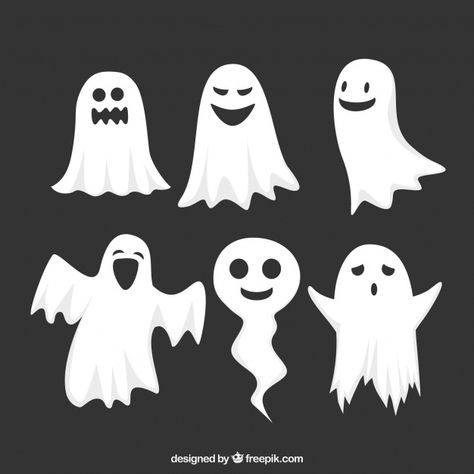 Halloween Vector, Halloween Ghosts, Graphic Resources, Vector Art, Halloween, Funny, Art