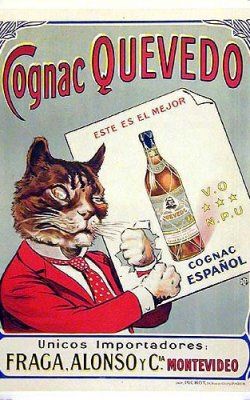 Vintage French Posters, Cat Spirit, Spanish Posters, Retro Bar, French Poster, Cat Drinking, Cat Wall Art, Vintage Wine, Cat Posters