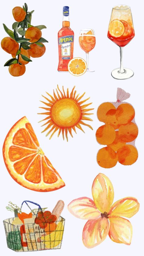 #eurosummer #aesthetic August Wallpaper, Collage Foto, Simple Phone Wallpapers, Euro Summer, Fruit Painting, Cute Patterns Wallpaper, Fruit Pattern, Summer Wallpaper, Cat Tattoo