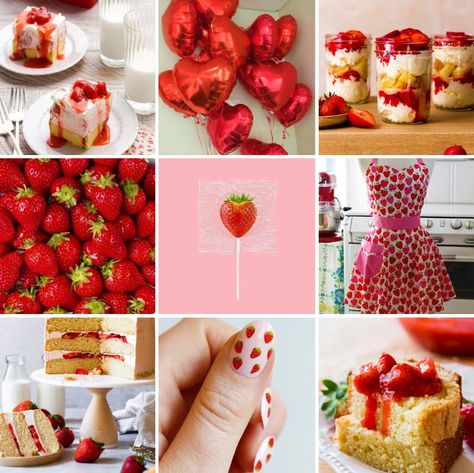 Strawberry Pound Cake, Bath and Body Works scents, moodboard, aesthetic, my edits Strawberry Moodboard Aesthetic, Strawberry Mood Board, Strawberry Moodboard, Bath And Body Works Scents, Strawberry Pop Tart, Adoptable Oc, Strawberry Pound Cake, Italian Bakery, Pound Cake With Strawberries