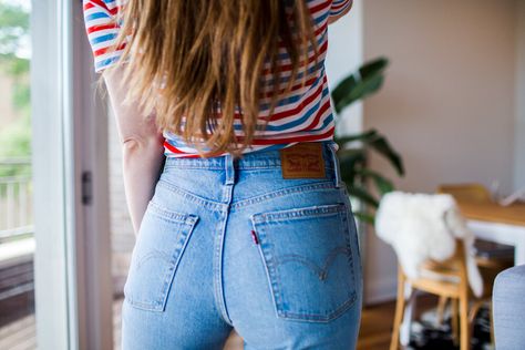 How to Pick Your Wedgie (Jeans) — Vermont Wardrobe Styling Levis Wedgie Straight Jeans Outfit, Wedgie Jeans Outfit, Levi Wedgie Jeans, Levi Wedgie Straight Jeans, Timeless Jeans, Levi Wedgie, Levis Wedgie Jeans, Magic Pants, Straight Jeans Outfit