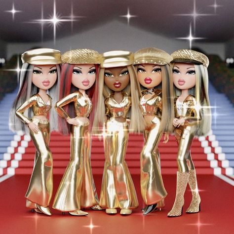 Bratz Rock Angelz, Bratz Yasmin, The Bratz, Bratz Doll Outfits, Brat Doll, Bratz Girls, Friend Cartoon, The Met Gala, Drawings Of Friends