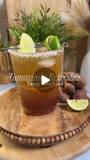 Mocktails & Recipes on Instagram: "Tamarindo Refresher!

- Tamarindo purée 
- Lime juice 
- Agave syrup 
- Mint leaves 
- Lemon seltzer 
- Granulated sugar 
Tangy and delicious refresher! Each ingredient is fresh and when combined together it becomes a delightful experience to enjoy your day. I have all the ingredients and tools linked in my bio. As always, enjoy! #homemade #homemadefood #food #foodie #healthyfood #recipe #healthyrecipes #receitas #summervibes #drinks #drink #drinklocal #mocktails #mocktailrecipe #cocktails #cocktailrecipes #bebidas #tamarindo #tamarind #refreshing #refresh #fall #falldrinks #lunchideas #dinnerideas #brunch #brunchideas" Tamarind Recipes Drinks, Tamarind Drink, Mocktails Recipes, Tamarind Recipes, Tamarind Juice, Agave Syrup, Drink Local, Fall Drinks, Mocktail Recipe