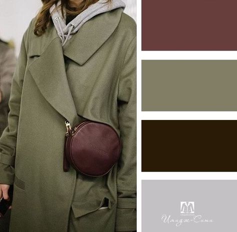 Khaki Color Combination, Autumn Color Palette Fashion, Colour Combinations Fashion, Color Combos Outfit, Color Combinations For Clothes, Wardrobe Planning, Fall Color Palette, Soft Autumn, Color Balance