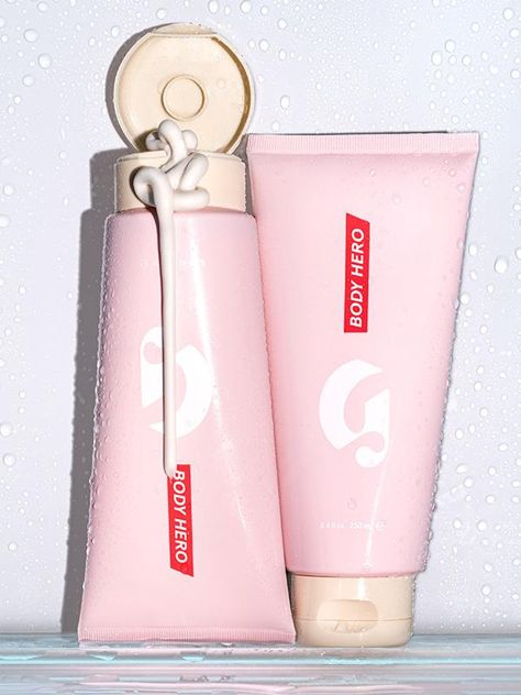 Body Hero Duo - Glossier Best Glossier Products, Glossier Body Hero, Glossier Beauty, Body Hero, Stretch Concealer, Milky Jelly Cleanser, Glossier You, Glossy Makeup, Makeup Set