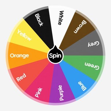 Color Wheel With Black And White, Spin The Wheel Gacha Oc, Spin The Wheel Game Ideas, Oc Wheel, Random Color Generator, Aesthetic Wheel, Character Wheel, Sims4 Inspiration, Color Wheel Challenge