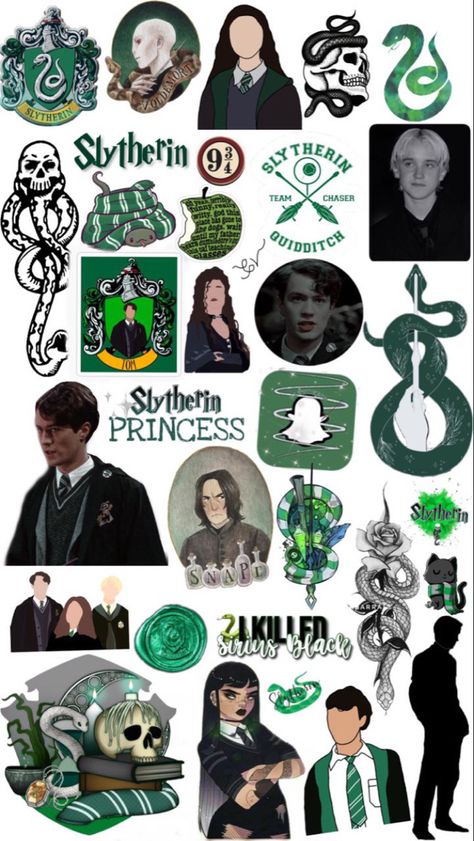 I l💚ve slytherin Slytherin Stickers Printable, Slytherin Poster, Slytherin Journal, Slytherin Emblem, Slytherin Room, Slytherin Vibes, Harry Potter Planner, Superhero Stickers, Harry Potter Stickers