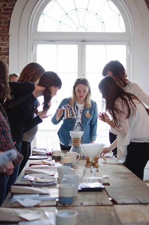 a daily something: A Daily Gathering | Recap of The Perfect Cup: A Coffee Workshop Coffee Workshop, Chemex Coffee, Scientific Thinking, Make Life Beautiful, Coffee Roastery, Mood Images, Coffee Store, Natural Dyeing, Family Diy