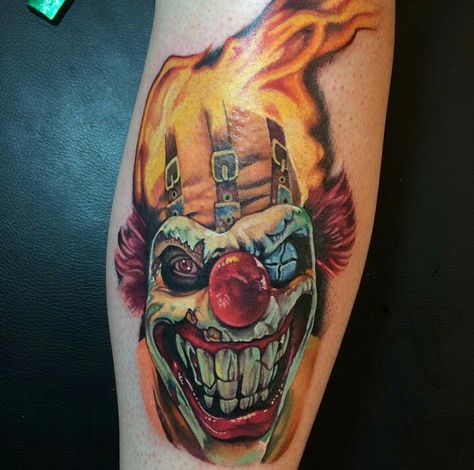 Sweet Tooth Northstar Tattoo, Evil Clown Tattoos, Tooth Tattoo, Tattoos And Meanings, Joker Drawings, The Best Tattoos, Clown Tattoo, Red Rose Tattoo, Joker Tattoo