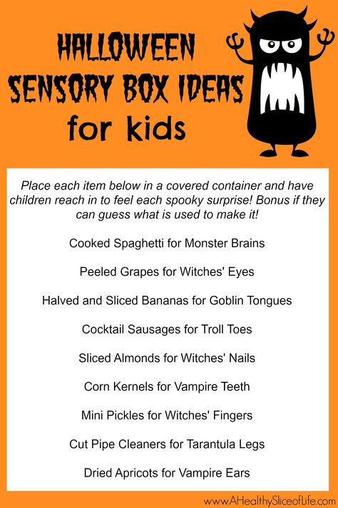 Halloween Sensory Box Surprise Ideas for Kids Halloween Riddles, Halloween Party Activities, Surprise Ideas, Fun Halloween Games, Halloween Class Party, School Halloween Party, Halloween Sensory, Halloween Mystery, Sensory Ideas