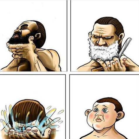 #beard #memes #humor #funny #men #quotes #brotherhood #manly #staybearded #beardlove #beardlife #pogonophile #mensgrooming #bearded #beardedlifestyle #beardtime #epicbeard #lovebeards Best Beard Growth, I Love Beards, Best Beard Oil, Beard Rules, Beard Envy, Beard Butter, Beard Growth Oil, Beard Humor, Big Beards