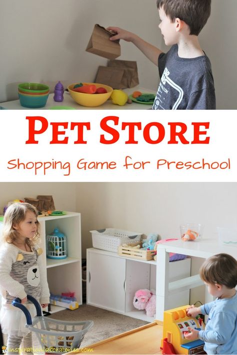 Pets Activities For Kids, Storybook Crafts, Game For Preschool, House Pets, Shopping Games, Math Activities For Kids, Pet Play, Card Games For Kids, Preschool Writing