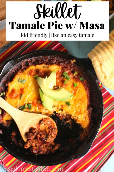 Tamale Pie With Masa, Chicken Tamale Pie, Easy Homemade Cornbread, Chicken Tamale, Tamale Pie Recipe, Tamale Pie, Homemade Enchilada Sauce, Homemade Enchiladas, Homemade Cornbread