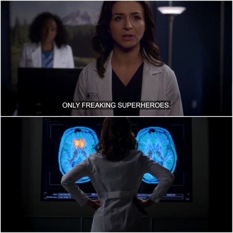 Only freaking superheroes Only Freaking Superheroes, Amelia Shepherd Quotes, Greys Anatomy Amelia Shepherd, Greys Anatomy Quotes Derek Shepherd, Greys Anatomy Quotes Amelia Shepherd, Caterina Scorsone And Er Fightmaster, Superheroes Wallpaper, Amelia Shepherd, Caterina Scorsone