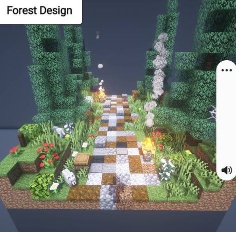 Minecraft Pathway, Minecraft Pathways Design, Minecraft Terrain, Minecraft Decoration Ideas, Fantasy Minecraft, Terrain Building, Play Minecraft, Minecraft Interior, Cube Games