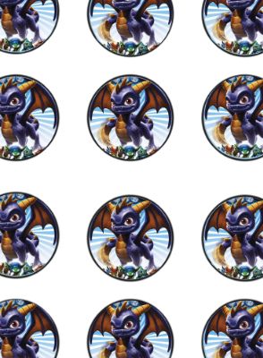 FREE Skylander Spyro Birthday Party printable cupcake topper, banner and water bottle label files Frozen Party Games, Skylanders Party, Slumber Party Games, Monster High Party, Ninja Turtle Party, Ninja Turtle Birthday, Turtle Party, Cupcake Toppers Printable, Carnival Birthday Parties