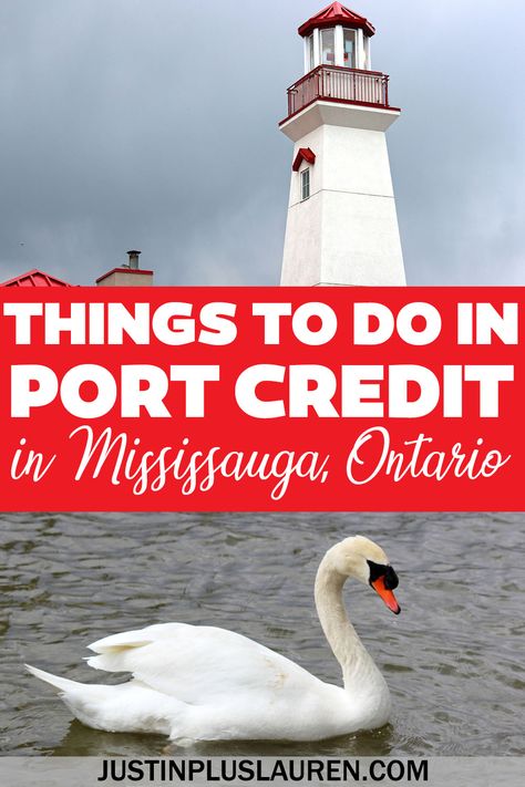 Here are the best things to do in Port Credit, a village by the lake in Mississauga, Ontario, Canada. There are lots of beautiful parks, trails, shops, restaurants, and exciting events. Let me show you what to see and do in Port Credit from a local's perspective (I live here!). Things to do in Mississauga Ontario | Things to do near Toronto | Toronto day trip | Day trip from Toronto | Day trip from Hamilton | Day trip Mississauga | Fun things to do in the GTA | Cute towns in Ontario Port Credit Mississauga, Ontario Road Trip, Port Credit, Mississauga Ontario, Beautiful Parks, Ontario Travel, Canada Travel Guide, Mexico Travel Destinations, Toronto Travel