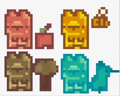 Gummy Bears, Pixel Art, Bears, Art