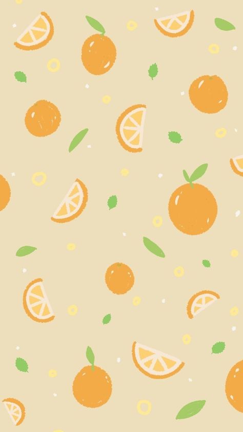 Fruit Phone Wallpaper, Orange Fruit Wallpaper, Ring Wallpaper, Orange Wallpapers, Experimental Psychology, Cute Home Screen Wallpaper, Cute Home Screens, Cute Summer Wallpapers, Floral Wallpaper Iphone