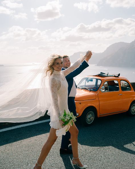 positano amalfi coast wedding destination positano amalfi coast veraWANG aquazzurra vOGUE wedding destination Gen Z Wedding, Chic Wedding Style, Bridal Atelier, Bridal Skirts, Civil Wedding, Wedding Destination, Gen Z, Long Wedding Dresses, Destination Wedding Photography