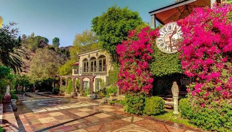 The Most Unique Airbnbs in the U.S. | The Discoverer Houdini Estate, Harry Houdini, Sunset Boulevard, Laurel Canyon, Dome House, Earthship, Hollywood Hills, Los Angeles Homes, Eco Friendly House