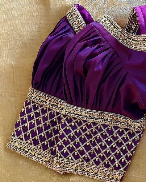 Maggam Work Blouse Designs Simple, Work Blouse Designs Simple, Blouse Designs Simple, Latest Fashion Blouse Designs, Simple Aari Work Blouse Design, Simple Aari Work Blouse, Simple Aari Work, Aari Work Blouse Design, Work Blouse Designs