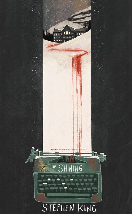 The Shining Book, Cover Design Inspiration, Horror Book Covers, Stephen King Books, Book Cover Design Inspiration, Film Posters Art, Film Poster Design, Book Cover Illustration, Horror Posters