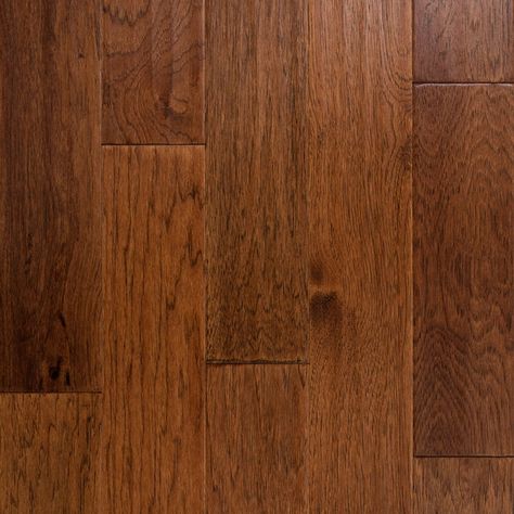 Hickory Wood Floors, Craftsman Porch, Hickory Hardwood Floors, Oak Engineered Hardwood, Click Flooring, Engineered Wood Flooring, Natural Flooring, Hickory Wood, Allen Roth