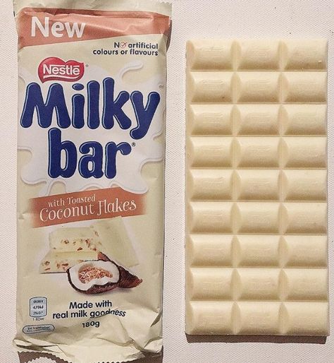 Milky Bar Chocolate, Milky Bar, Snack Cart, White Chocolate Bar, Chocolate Gifts Basket, Chocolate Nutella, Air Fryer Dinner Recipes, I Love Chocolate, Catering Food